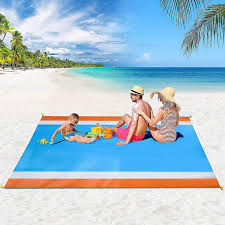 beach blanket sandproof beach mat for 4