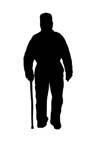 Silhouette Person Clip art - OLD MAN png download - 683*1024 - Free  Transparent Silhouette png Download. - Clip Art Library