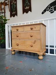 19th Century Victorian Pine Chest Of