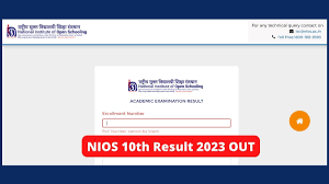 nios 10th result 2023 declared for