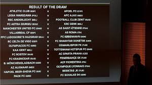 Die saison begann mit der vorqualifikation am 18. Sechzehntelfinale Europa League Auslosung Live Im Tv Und Livestream