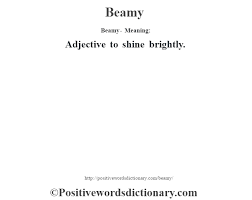 beamy definition beamy meaning