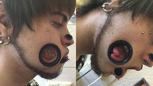 Body modification (or body alteration) is the deliberate altering of the human anatomy or human physical appearance. 5 Most Extreme Body Modifications Youtube