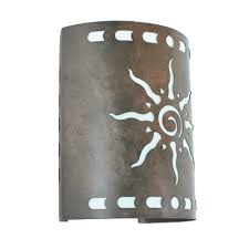 ancient sun southwest wall sconce