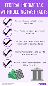 federal income tax withholding