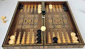 20 chess board and backgammon folding