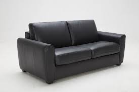 Ventura Premium Sofa Bed Leather Black