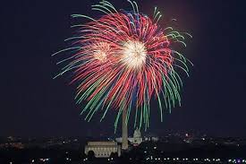 4th of july fireworks on the national mall