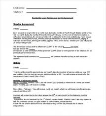 Download Now 10 Lawn Service Contract Templates To Download For Free