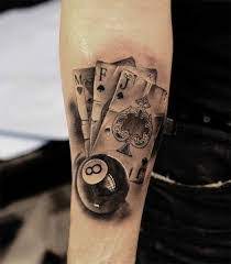 Card tattoos are full of meaning, and are used in imaginative ways by tattoo artists. What Does Playing Card Tattoo Mean Represent Symbolism