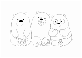 Cartoon coloring pages are a fun way for children to explore their favorite characters in detail. We Bare Bears Coloring Pages Coloringbay