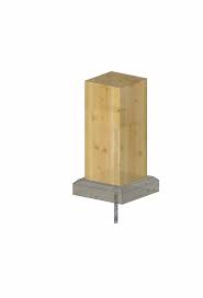 post bases for timber frames and post