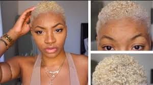 Bleaching your hair is damaging, no matter how skilled you or your hairdresser is, so in the weeks after your color change you need to take care and. How To Bleach Natural Hair At Home Platinum Blonde Champagne Blonde Youtube