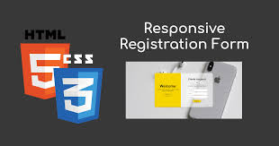 responsive registration form geekboots