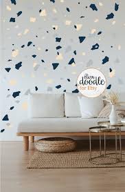 Terrazzo Wall Stickers Removable