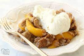 easy peach cobbler with cake mix