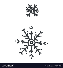 seamless winter snowflake clipart