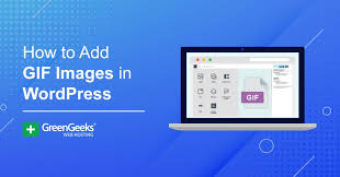 how to add gif images in wordpress