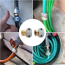 Repair With Clamps Hose Connector Water