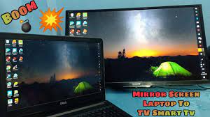 to mirror screen from laptop to led tv