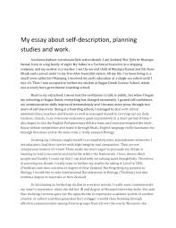 my essay about self further education teaching and learning 