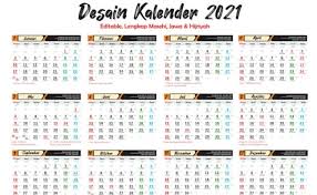 Jasa desain kalender berkualitas — pergantian tahun 2019 ke tahun 2020 sudah semakin dekat. 39 Template Desain Kalender 2021
