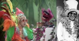 With the biopic rocketman having been released may 31st, 2019, getting down to the real history of elton john and his iconic fashion moments. Elton John S Best Tv Outfits Ranked By Glorious Excessiveness