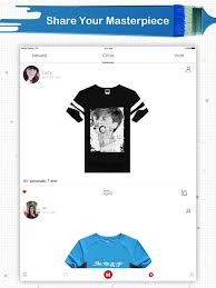 super t shirt designer on the app