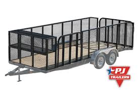 1/87 scale landscaping trailer kit for truck model train layout scenery diorama. Landscape Trailer Sides Pj Trailers