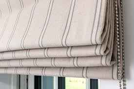 striped fabric for roman blinds curtains