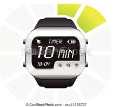 Digital Watch Timer 10 Minutes