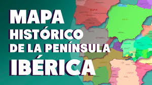 De esta forma se hace más fácil el aprender. Mapa Historico De La Peninsula Iberica Para Estudiar La Historia De Espana Youtube
