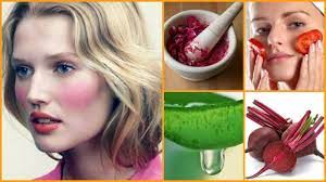 get rosy pink cheeks naturally fast