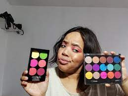 colours eyeshadow palettes from