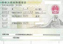 china visa for indians fees