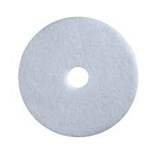 white buffering pad concrete floor supply