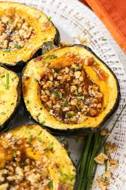 acorn squash with brown sugar and