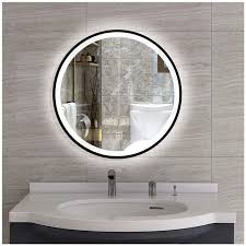 Round Mirror Bathroom