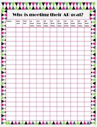 Ar Accelerated Reader Student Tracking Chart
