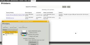 Make settings in printer printing preferences when necessary. I Need Help Fixing A Canon Pixma Mg2522 Fedora