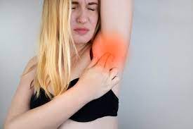 deodorant cause swollen lymph nodes