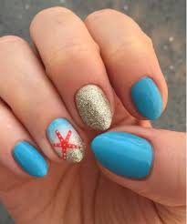 try these beach inspired manicure ideas