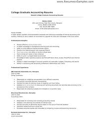 Contract Accountant Cover Letter templates for resumes Accounting Graduate