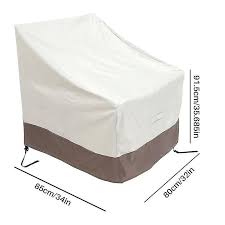 2 Pack Patio Adirondack Chair Cover