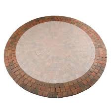 Concrete Pavers Paver Circle Patio