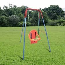 Frp Single Seater Playground Swing