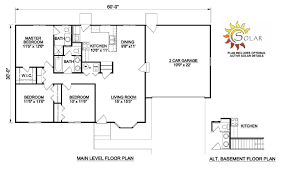 House Plan 94486 Ranch Style With