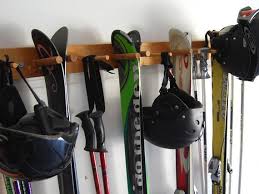 Katie Wanders Ski And Snowboard Rack