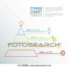 Pyramid Chart Diagram Template Clipart K21789062 Fotosearch