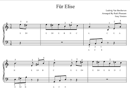 fur elise by beethoven easy version